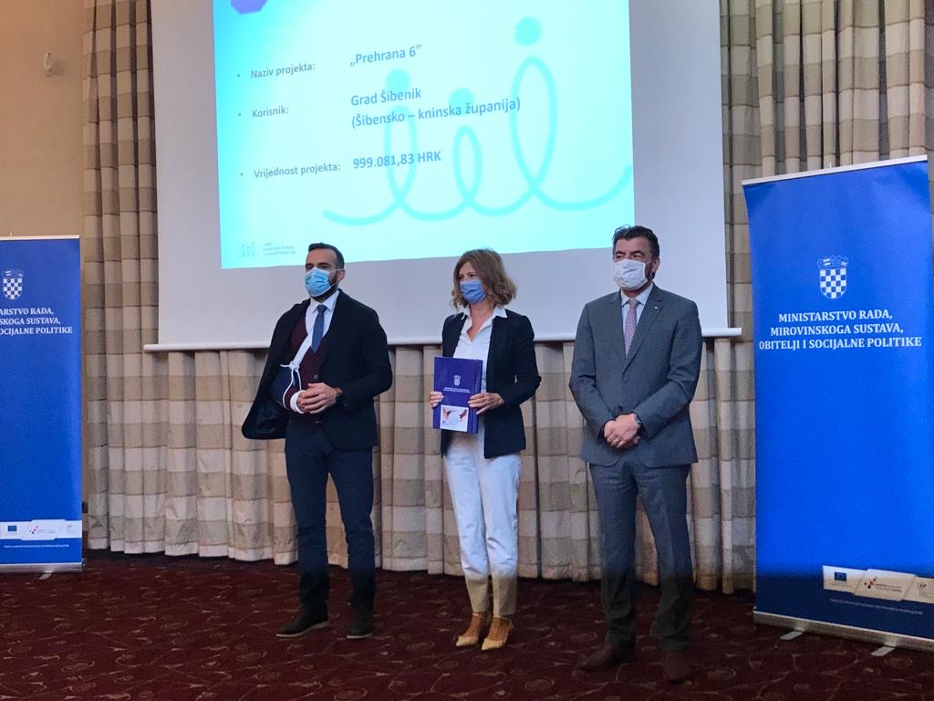 Grad Šibenik sredstvima FEAD-a osigurao financiranje školske marende za 868 učenika u riziku od siromaštva